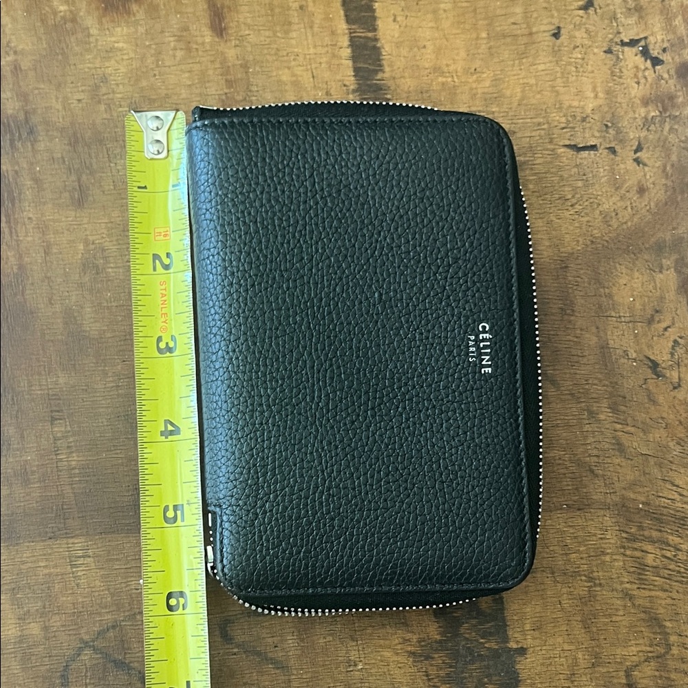 Celine Textured Black Wallet - Picture 8 of 16